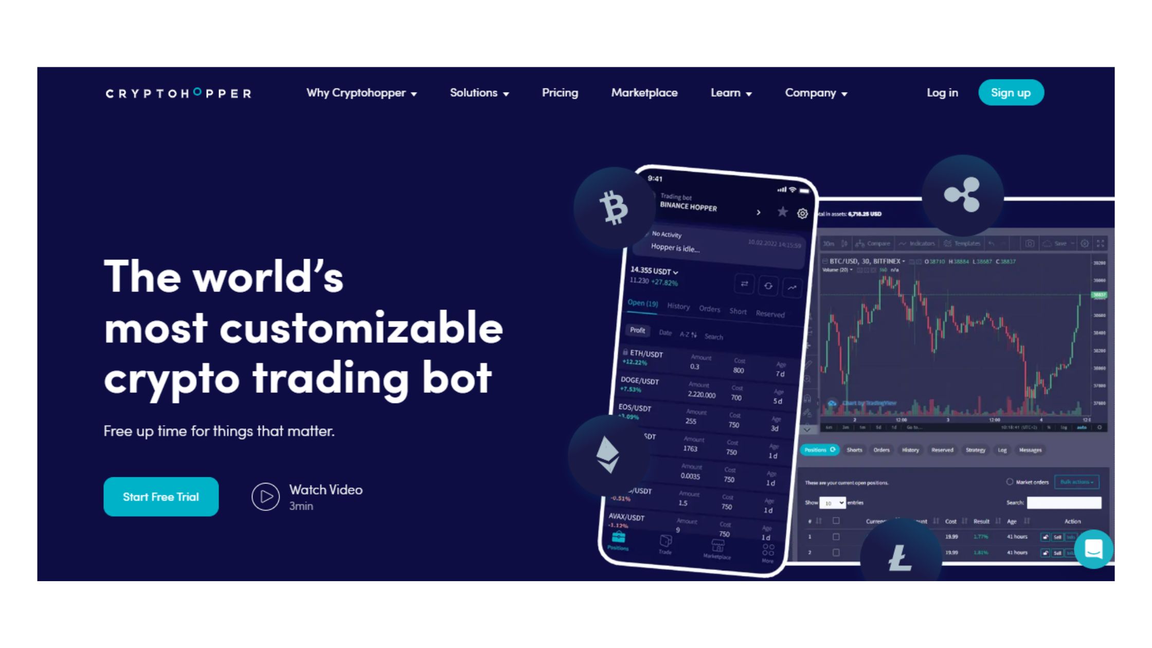 cryptohopper is one of the most popular automated crypto trading platforms